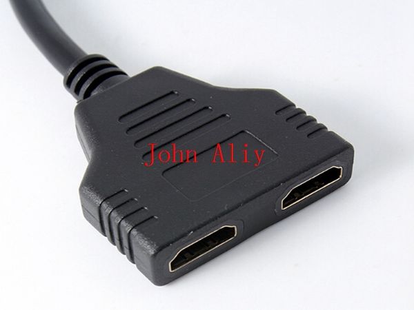 Useful Black HDMI 1 to 2 Splitter Cable Male to Female M/F 1 in 2 out Adapter Converter for hdmi adapter
Useful Black HDMI 1 to 2 Splitter Cable Male to Female M/F 1 in 2 out Adapter Converter for hdmi adapter