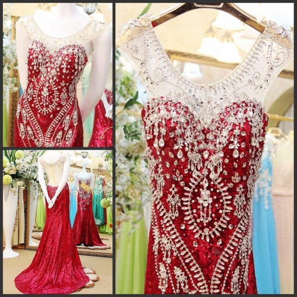 2021 fashion red celebrity dresses with scoop neck beadingmermaid fashion evening dress sheer back prom gowns vestidos, Black;red
2021 fashion red celebrity dresses with scoop neck beadingmermaid fashion evening dress sheer back prom gowns vestidos, Black;red