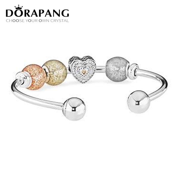dorapang 925 sterling silver double-headed classic crystal bracelet clear cz charm bead fit diy bracelets set factory wholesale good quality, Golden;silver
dorapang 925 sterling silver double-headed classic crystal bracelet clear cz charm bead fit diy bracelets set factory wholesale good quality, Golden;silver