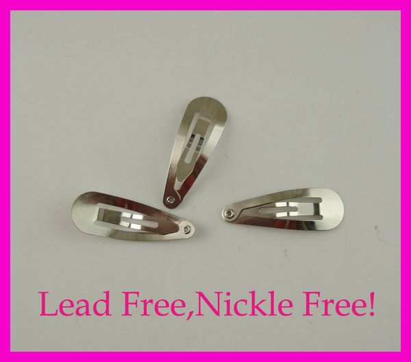 100pcs 3.0cmm 1.15" silver finish tear drop shape round head plain metal snap clip no hole at lead and nickle baby hairpin clips, Golden;silver
100pcs 3.0cmm 1.15" silver finish tear drop shape round head plain metal snap clip no hole at lead and nickle baby hairpin clips, Golden;silver