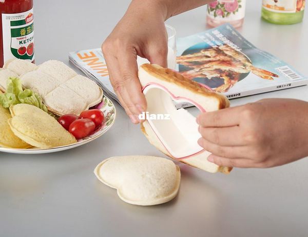 fashion practical diy heart shape sandwich maker cake cookies kids lunch bread mould food cutter
fashion practical diy heart shape sandwich maker cake cookies kids lunch bread mould food cutter