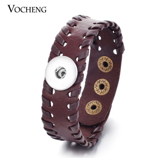 VOCHENG NOOSA Genuine Leather Bracelet Ginger Snap Jewelry Interchangeable 18mm Charm Popper Jewelry NN-228
VOCHENG NOOSA Genuine Leather Bracelet Ginger Snap Jewelry Interchangeable 18mm Charm Popper Jewelry NN-228