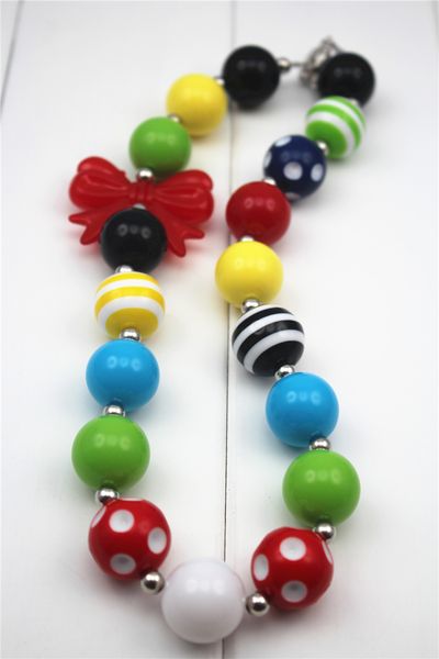 fashion jewelry red bowknot gumball solid beads chunky bubblegum kids necklace cute cb014
fashion jewelry red bowknot gumball solid beads chunky bubblegum kids necklace cute cb014