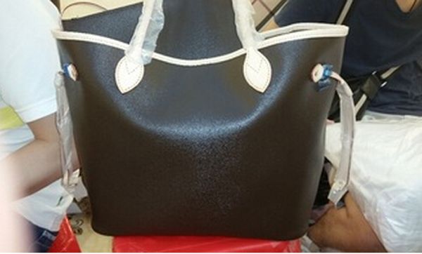 

high quality vintage star style pu leather shoulder bag fashion women mm size tote bag NEVER-FULLS shopping handbag shopper ..