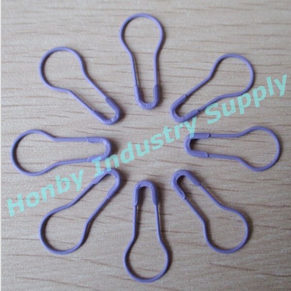 steel construction purple color pear shape knitting safety pin coilless safety pin 2000 pcs per pack, Silver
steel construction purple color pear shape knitting safety pin coilless safety pin 2000 pcs per pack, Silver