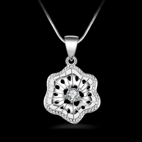 fashion 925 silver flowers with diamond jewelry 925 silver necklace valentine's day holiday gifts 1630
fashion 925 silver flowers with diamond jewelry 925 silver necklace valentine's day holiday gifts 1630