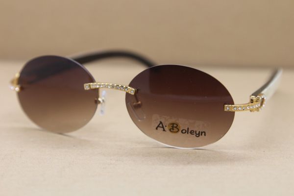 2020 new rimless black mix white natural horn t8307003 sunglasses round samll diamond sunglasses driving glasses frame size:56-18-140mm, White;black
2020 new rimless black mix white natural horn t8307003 sunglasses round samll diamond sunglasses driving glasses frame size:56-18-140mm, White;black
