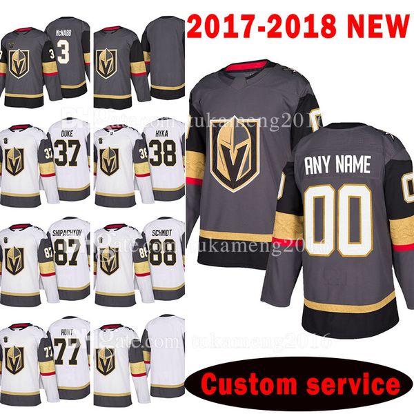 Custom 2018 Vegas Golden Knights 77 Brad Hunt 37 Reid Duke 87 Vadim Shipachyov Jersey 38 Tomas Hyka 88 Nate Schmidt McNabb Jerseys
Custom 2018 Vegas Golden Knights 77 Brad Hunt 37 Reid Duke 87 Vadim Shipachyov Jersey 38 Tomas Hyka 88 Nate Schmidt McNabb Jerseys