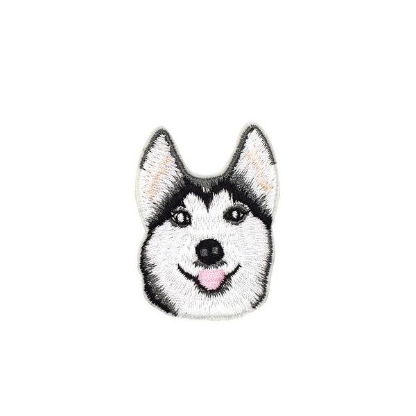 10 pcs husky dog embroidered patches for kids clothing bags iron on transfer applique patch for jeans diy sew on embroidery sticker, Black
10 pcs husky dog embroidered patches for kids clothing bags iron on transfer applique patch for jeans diy sew on embroidery sticker, Black