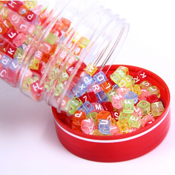 1000 pcs cute cube assorted colorful alphabet letter acrylic beads 6 mm with 4 mm hole, Black
1000 pcs cute cube assorted colorful alphabet letter acrylic beads 6 mm with 4 mm hole, Black