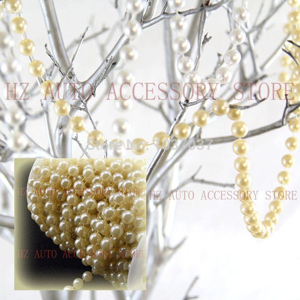 new 33ft ivory pearl strands garland spool 8mm beads wedding centerpiece decoration wedding centerpieces two color beige and white
new 33ft ivory pearl strands garland spool 8mm beads wedding centerpiece decoration wedding centerpieces two color beige and white