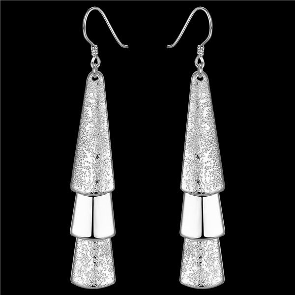 Brand new sterling silver Three earrings DFMSE015,women's 925 silver Dangle Chandelier earrings 10 pairs a lot
Brand new sterling silver Three earrings DFMSE015,women's 925 silver Dangle Chandelier earrings 10 pairs a lot
