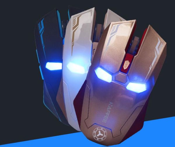 2017 iron man mouse wireless mouse gaming mouse gamer mute button silent click 800/1200/1600 / 2400dpi adjustable computer mice
2017 iron man mouse wireless mouse gaming mouse gamer mute button silent click 800/1200/1600 / 2400dpi adjustable computer mice