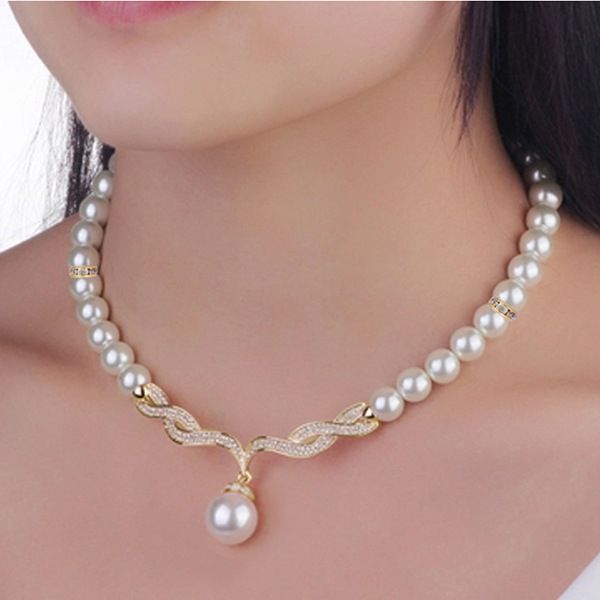 jewelry kit pearl jewelry set for women silver golden plated crystal pendant necklace + stud earring jewellry set earrings & necklaces
jewelry kit pearl jewelry set for women silver golden plated crystal pendant necklace + stud earring jewellry set earrings & necklaces