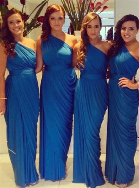 ruched one-shoulder sheath a-line long bridesmaid desses blue chiffon elegant prom wear party dress for wedding no sleeve cheap, White;pink
ruched one-shoulder sheath a-line long bridesmaid desses blue chiffon elegant prom wear party dress for wedding no sleeve cheap, White;pink