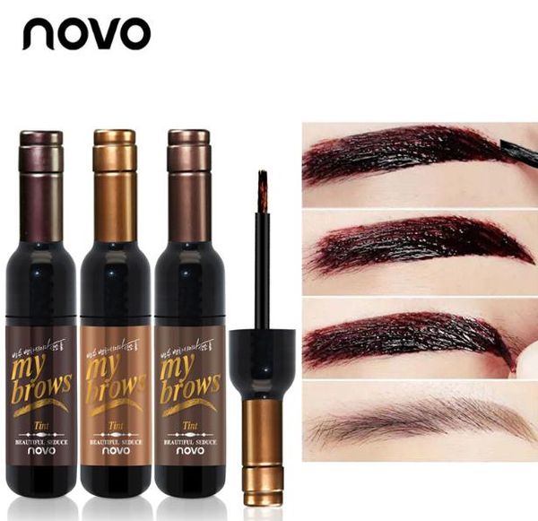 NOVO Brand Eye Makeup Red Wine Eye Brow Tattoo Tint Long-lasting Waterproof Dye Eyebrow Gel Cream Mascara Make Up Cosmetics
NOVO Brand Eye Makeup Red Wine Eye Brow Tattoo Tint Long-lasting Waterproof Dye Eyebrow Gel Cream Mascara Make Up Cosmetics