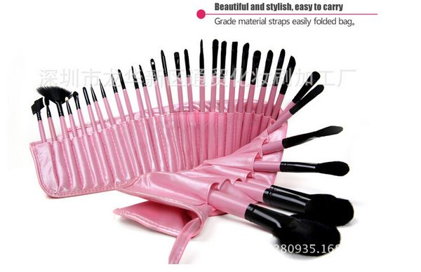 wholesale-professional 32pcs cosmetic eye make up brush kit 32 pcs makeup brushes tools set beauty black pink brochas pinceaux maquillage
wholesale-professional 32pcs cosmetic eye make up brush kit 32 pcs makeup brushes tools set beauty black pink brochas pinceaux maquillage