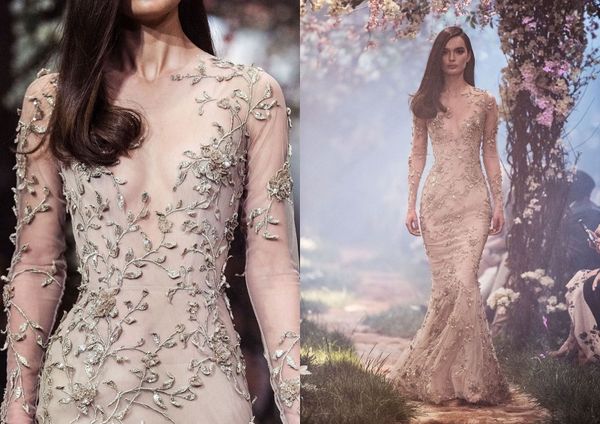 paolo sebastian prom dresses long sheer jewel neck with sleeves dress party evening luxury embroidery applique mermaid party gown, Black
paolo sebastian prom dresses long sheer jewel neck with sleeves dress party evening luxury embroidery applique mermaid party gown, Black