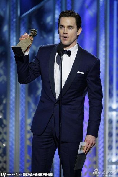 2021 72th golden globe matt bomer custom made slim fit groom tuxedos man suit wedding groomsman/men suits (jacket+pants+tie, Black;gray
2021 72th golden globe matt bomer custom made slim fit groom tuxedos man suit wedding groomsman/men suits (jacket+pants+tie, Black;gray