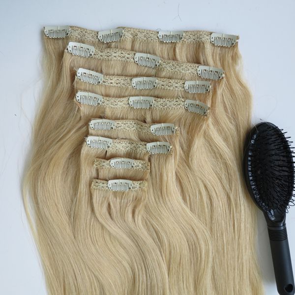280g 22inch brazilian clip in hair extension 100% human hair 613#/bleach blonde remy straight hair weaves 8pcs/set comb, Black;brown
280g 22inch brazilian clip in hair extension 100% human hair 613#/bleach blonde remy straight hair weaves 8pcs/set comb, Black;brown