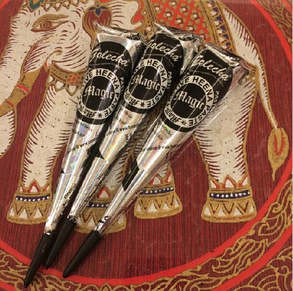 black products henna cone tattoo ink for body paint original from india temporary tattoo art henna cream 25g
black products henna cone tattoo ink for body paint original from india temporary tattoo art henna cream 25g