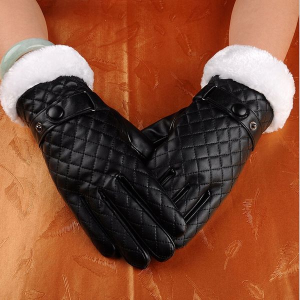 wholesale-amazing women pu leather gloves autumn winter warm fur gloves black st038, Blue;gray
wholesale-amazing women pu leather gloves autumn winter warm fur gloves black st038, Blue;gray