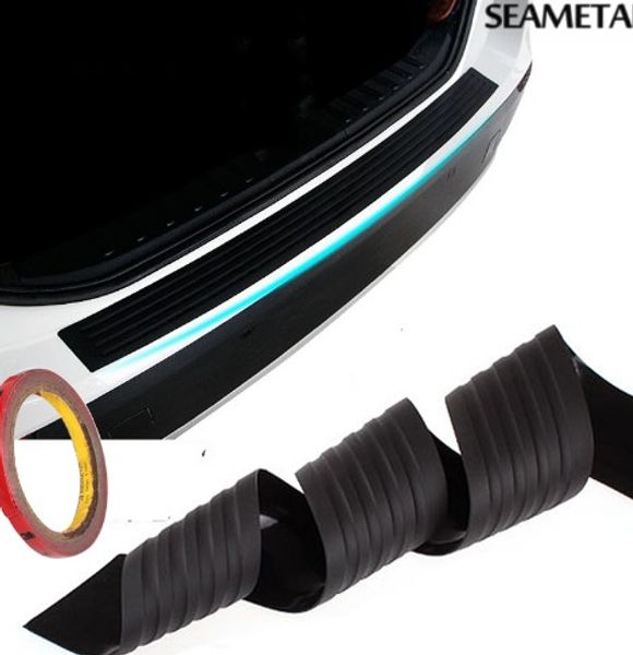 car styling trunk rubber rear guard bumper protector trim cover for kia toyota vw bmw chevrolet mazda audi lada seat opel ford 
car styling trunk rubber rear guard bumper protector trim cover for kia toyota vw bmw chevrolet mazda audi lada seat opel ford