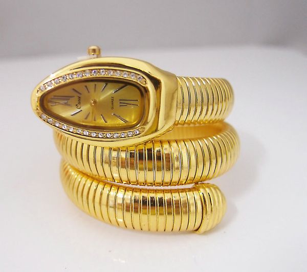 wholesale-2 colors luxury golden&silvery stainless steel snake bracelet watch women ladies dress quartz wristwatch gus-1, Slivery;brown
wholesale-2 colors luxury golden&silvery stainless steel snake bracelet watch women ladies dress quartz wristwatch gus-1, Slivery;brown