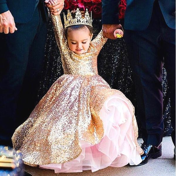sparkly gold flower girl dress sequins long sleeves jewel neck girls pageant dress great gatsby birthday dress first communion gowns, White;blue
sparkly gold flower girl dress sequins long sleeves jewel neck girls pageant dress great gatsby birthday dress first communion gowns, White;blue