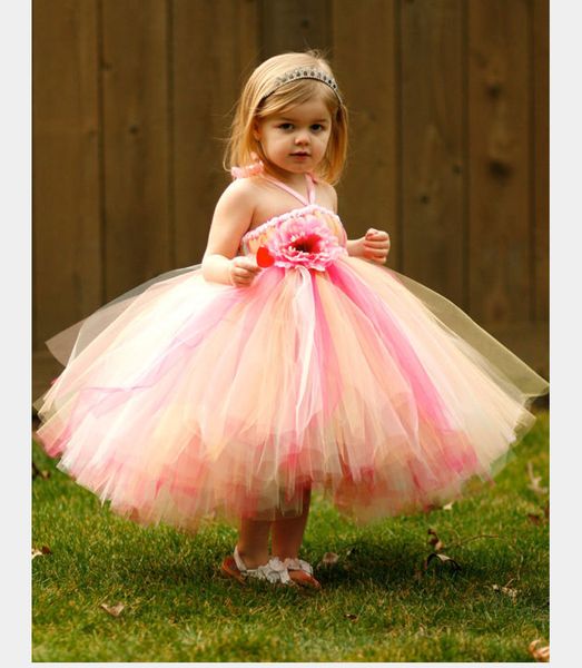 2015 cute lovely girls pageant flower girl dresses handmade flowers ruffles a line halter neckline tea length bridal gown, White;blue
2015 cute lovely girls pageant flower girl dresses handmade flowers ruffles a line halter neckline tea length bridal gown, White;blue