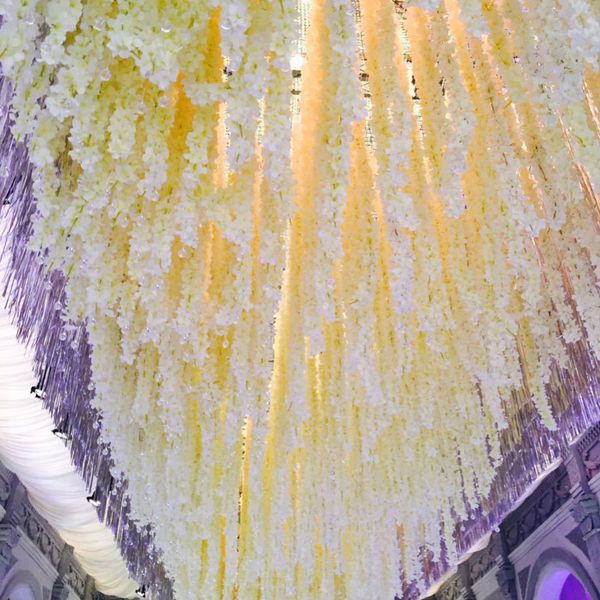 30pcs Lot Artificial Wisteria Diy Wedding Decorations Flower Vines c Flowers Artificial Flowers Two Color Lot
30pcs Lot Artificial Wisteria Diy Wedding Decorations Flower Vines c Flowers Artificial Flowers Two Color Lot