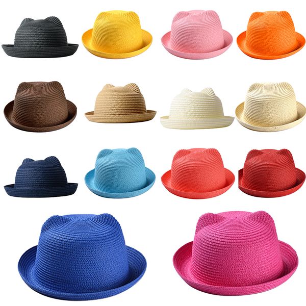 wholesale- 2016 fashion straw hats summer baby ear decoration lovely child character girls and boys sun hat orecchiette, Blue;gray
wholesale- 2016 fashion straw hats summer baby ear decoration lovely child character girls and boys sun hat orecchiette, Blue;gray