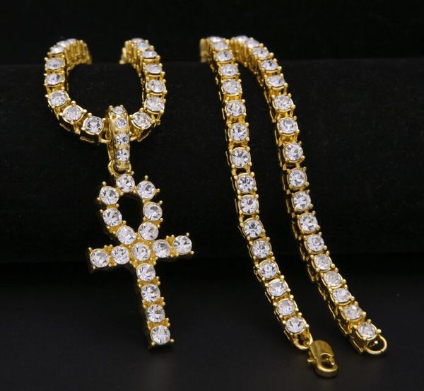 mens bling iced out egyptian ankh key pendant necklace gold plated hip hop rhinestones crystal cuban link chain men jewelry necklaces pendan, Silver
mens bling iced out egyptian ankh key pendant necklace gold plated hip hop rhinestones crystal cuban link chain men jewelry necklaces pendan, Silver