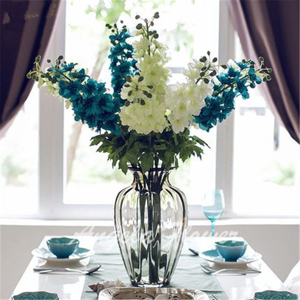 2015 European Style Delphinium simulation flowers 78cm 6 colors Artificial flower silk flowers home decor for wedding gifts
2015 European Style Delphinium simulation flowers 78cm 6 colors Artificial flower silk flowers home decor for wedding gifts