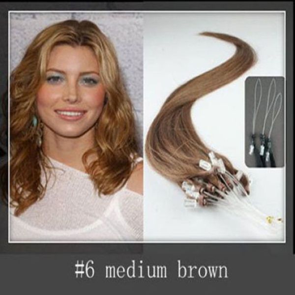 2015 selling virgin peruvian micro loop hair extensions 1.0 gram per strand 150 strands per pack #6 light brown dhl shpping
2015 selling virgin peruvian micro loop hair extensions 1.0 gram per strand 150 strands per pack #6 light brown dhl shpping