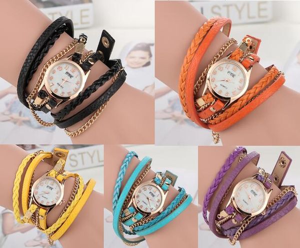2015 luxury fashion wristwatch for women lady wrap wrist leather watches round dial charming infinity bracelets watches, Slivery;brown
2015 luxury fashion wristwatch for women lady wrap wrist leather watches round dial charming infinity bracelets watches, Slivery;brown