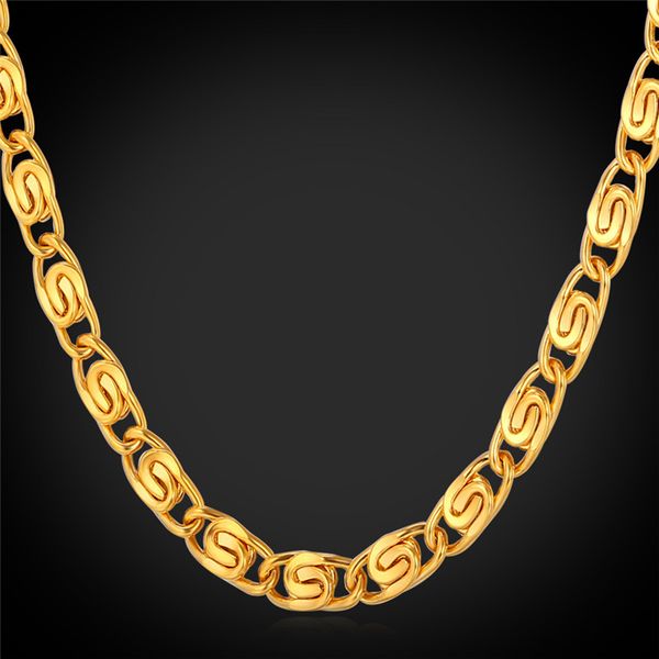 ever gleam men chunky chains necklace 316l stainless steel cool men's jewelry never fade 6mm 55cm hip hop jewellery yls202n, Silver
ever gleam men chunky chains necklace 316l stainless steel cool men's jewelry never fade 6mm 55cm hip hop jewellery yls202n, Silver