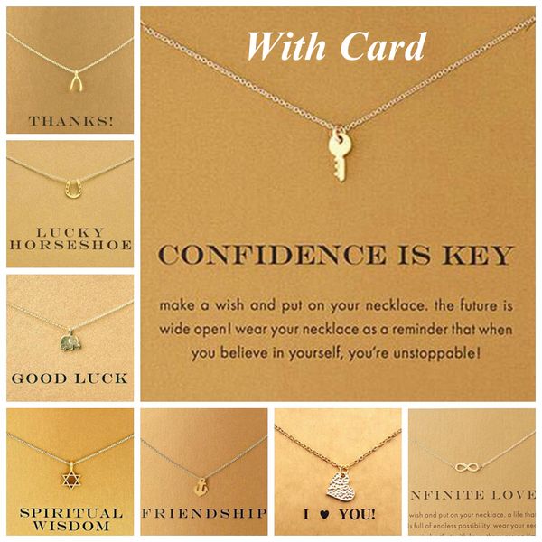 wholesale-with card dogeared alloy key star infinity anchor drop18k gold shorts clavicle chains fashion necklaces & pendants wholesale, Silver
wholesale-with card dogeared alloy key star infinity anchor drop18k gold shorts clavicle chains fashion necklaces & pendants wholesale, Silver