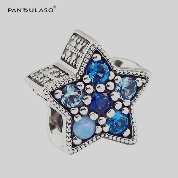 pandulaso christmas bright star charm multi-colored beads for woman diy original sterling silver jewelry fit pandora charms bracelets, Black
pandulaso christmas bright star charm multi-colored beads for woman diy original sterling silver jewelry fit pandora charms bracelets, Black