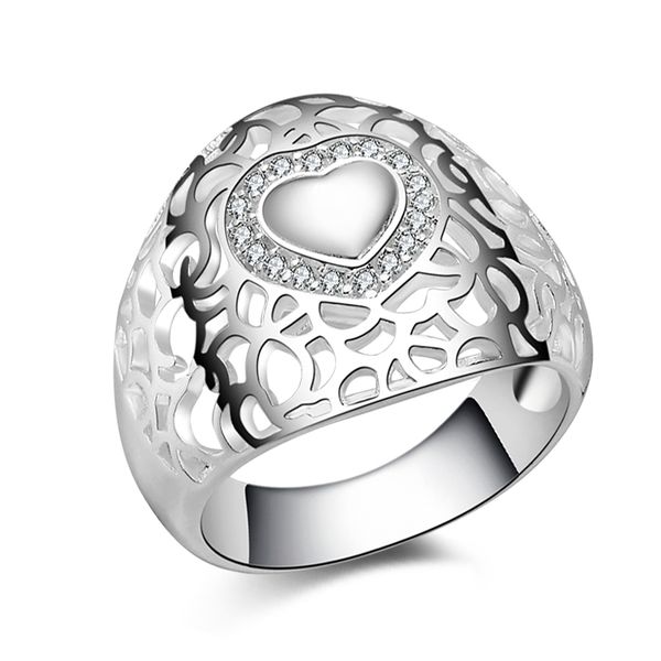 new 925 sterling silver fashion jewelry retro heart-shaped with white diamond with pave zircon ring sell girl gift 1736
new 925 sterling silver fashion jewelry retro heart-shaped with white diamond with pave zircon ring sell girl gift 1736