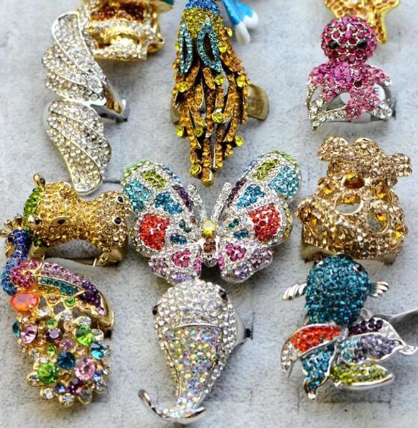 10pcs/lot mix style adjustable size fashion crystal rings for jewelry gift craft ri52*, Golden;silver
10pcs/lot mix style adjustable size fashion crystal rings for jewelry gift craft ri52*, Golden;silver