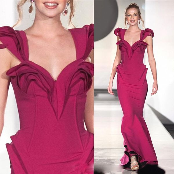 formal runway fushia evening dresses satin spaghetti straps ruched sheath women prom gowns 2016 custom made evening gowns, Black;red
formal runway fushia evening dresses satin spaghetti straps ruched sheath women prom gowns 2016 custom made evening gowns, Black;red