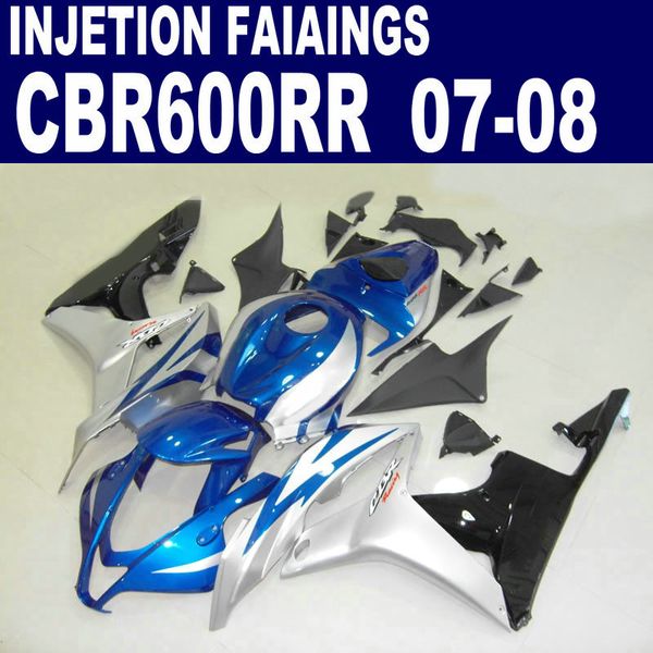 blue silver injection fairing kit for honda cbr600rr fairings f5 2007 2008 cbr 600 rr 07 08 full set plastic parts
blue silver injection fairing kit for honda cbr600rr fairings f5 2007 2008 cbr 600 rr 07 08 full set plastic parts