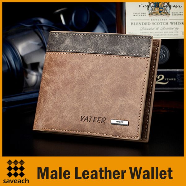 2015 Male Leather Vintage wallet Casual Short designer Card holder pocket Fashion Purse wallets for Men Boys free shipping
2015 Male Leather Vintage wallet Casual Short designer Card holder pocket Fashion Purse wallets for Men Boys free shipping