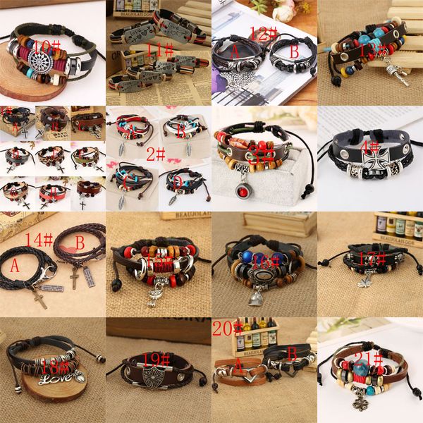 mix styles bracelet fashion jewelry charm bracelets leather rope alloy perfect lover christmas gift ing, Golden;silver
mix styles bracelet fashion jewelry charm bracelets leather rope alloy perfect lover christmas gift ing, Golden;silver