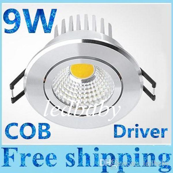 20pcs / серия высокого качества 9w светодиодный cob downlights 120 градусы теплый / natural / холодный белый dimmable водить потолок saving
20pcs / серия высокого качества 9w светодиодный cob downlights 120 градусы теплый / natural / холодный белый dimmable водить потолок saving