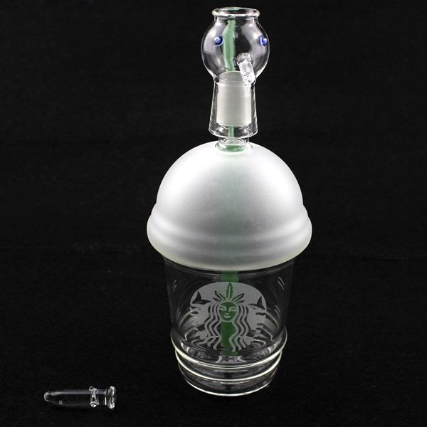 1pc/ lot Starbucks Cup glass bongs sandblasted glass pipes for smoking oil rigs glass water bongs and nail hookah
1pc/ lot Starbucks Cup glass bongs sandblasted glass pipes for smoking oil rigs glass water bongs and nail hookah