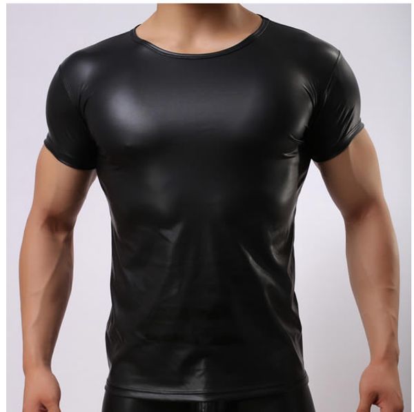 male japanned leather patent leather shirt lingerie underwear harness strap clubwear costume soft comfortable, White;black
male japanned leather patent leather shirt lingerie underwear harness strap clubwear costume soft comfortable, White;black