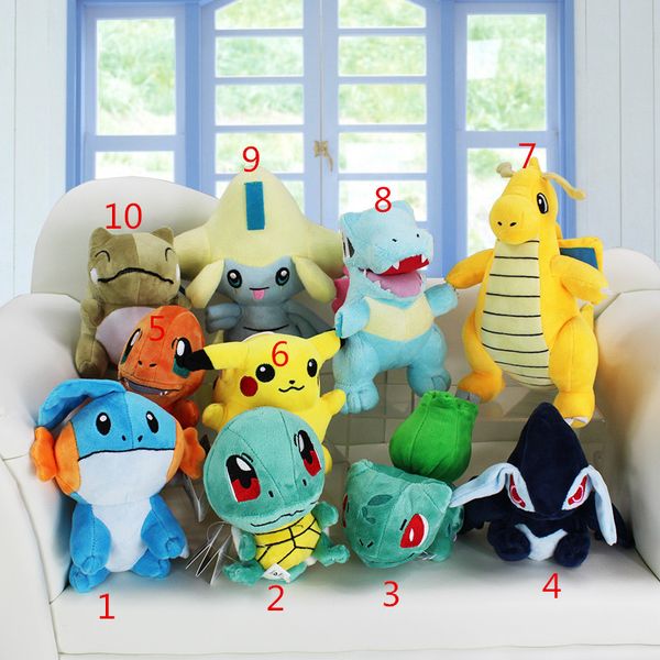 10 styles mudkip squirtle bulbasaur lugia dragonite totodile jirachi plush toys soft dolls new year christmas gift
10 styles mudkip squirtle bulbasaur lugia dragonite totodile jirachi plush toys soft dolls new year christmas gift