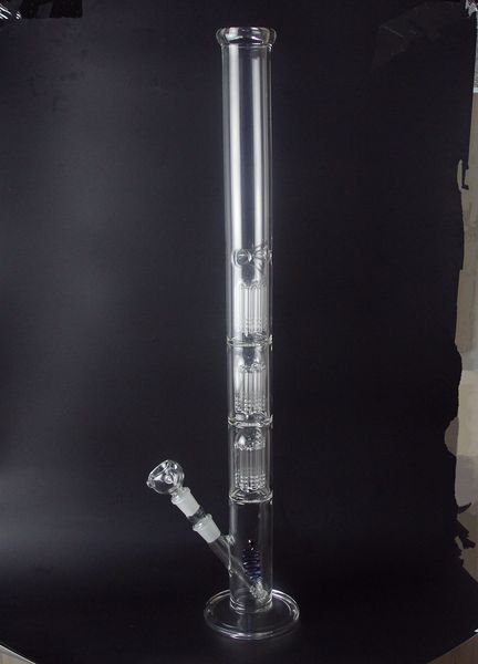 70cm high The new Three layers of 9 arms filter glass pipe Glass Vapor Rigs Oil rig Glass Recycler water pipes glass bongs
70cm high The new Three layers of 9 arms filter glass pipe Glass Vapor Rigs Oil rig Glass Recycler water pipes glass bongs
